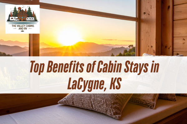 bed-near-window-with-sunlight-with-a-caption-Top-Benefits-of-Cabin-Stays-in-LaCygne-KS