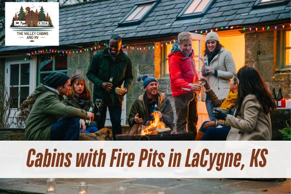 friends-in-the-fire-pit-with-a-caption-Cabins-with-Fire-Pits-in-LaCygne-KS